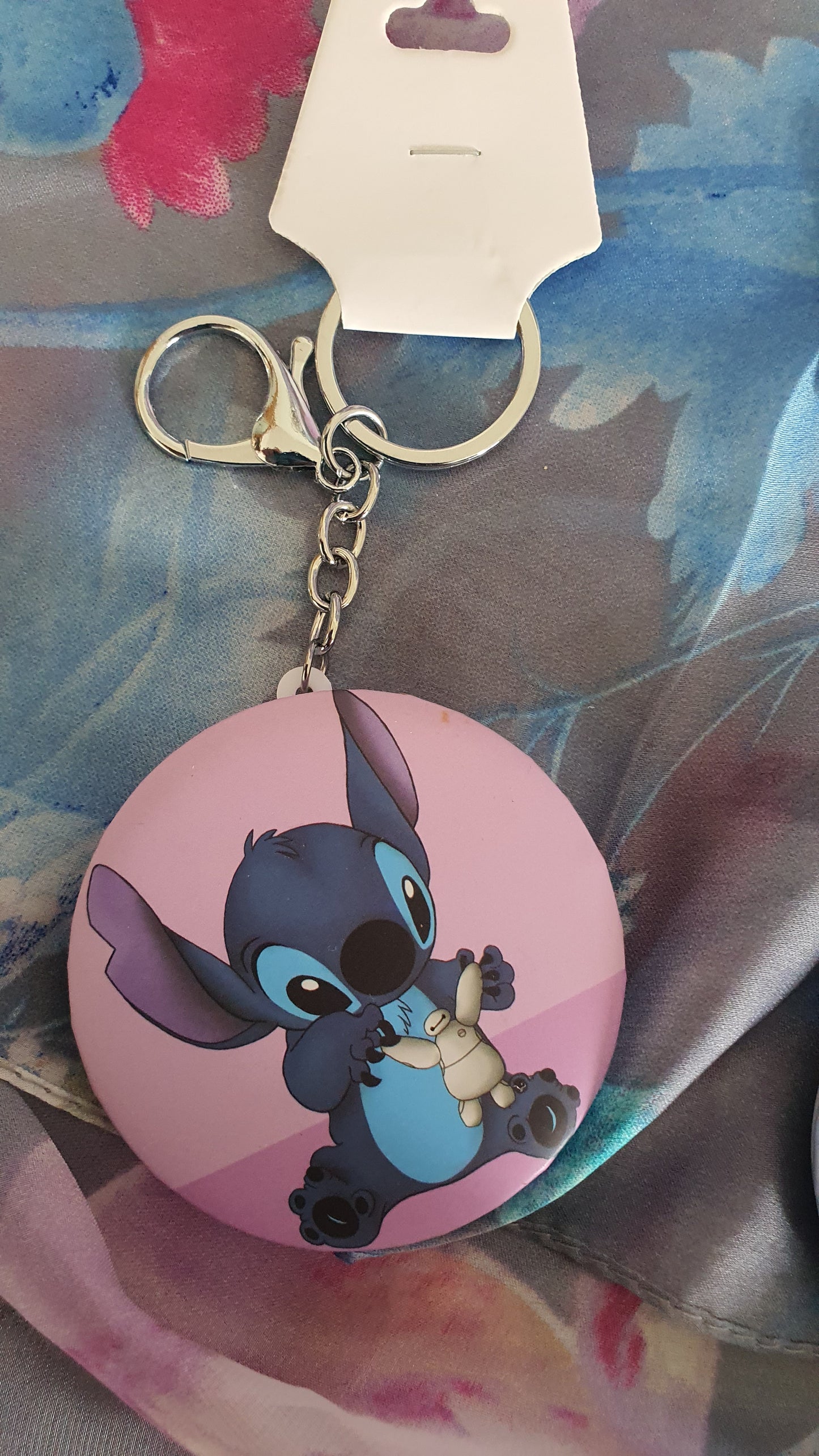 Portachiavi di Stitch con specchietto