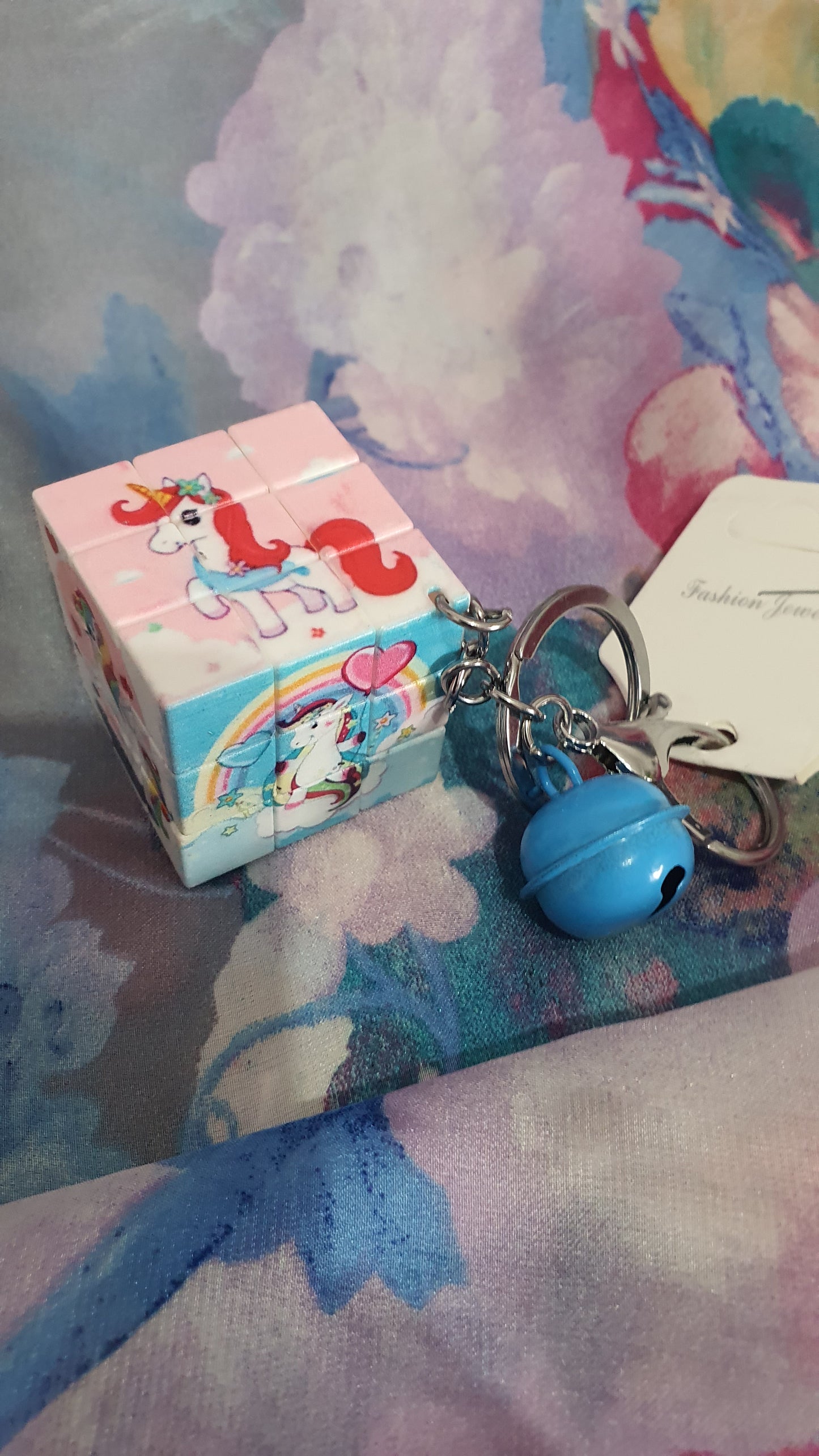 Portachiavi unicorno