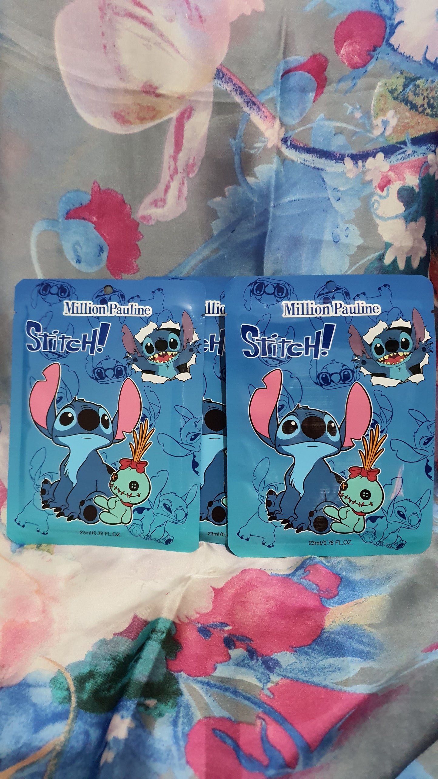 Maschera viso di Stitch al collagene