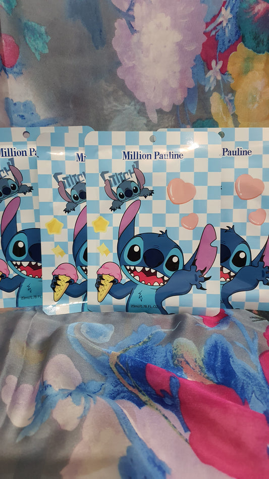 Maschera viso di Stitch al collagene