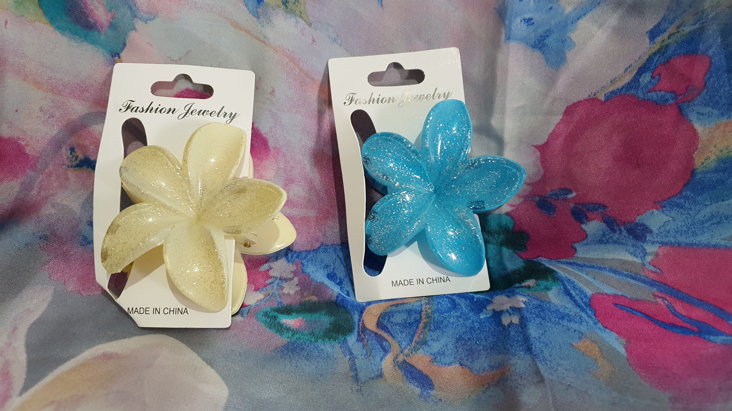 Fermaglio capelli fiore