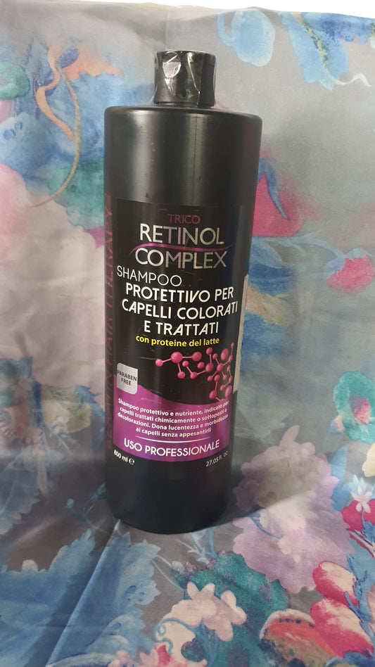 Shampoo Retinol Complex protettivo per capelli colorati e trattati