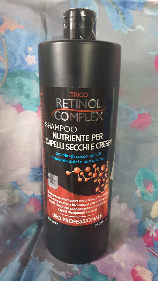Shampoo Retinol Complex per capelli secchi e crespi