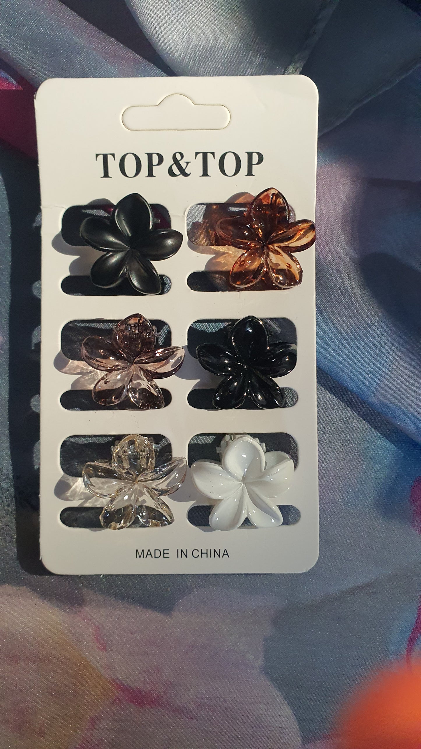 Set 6 mollettine fiore