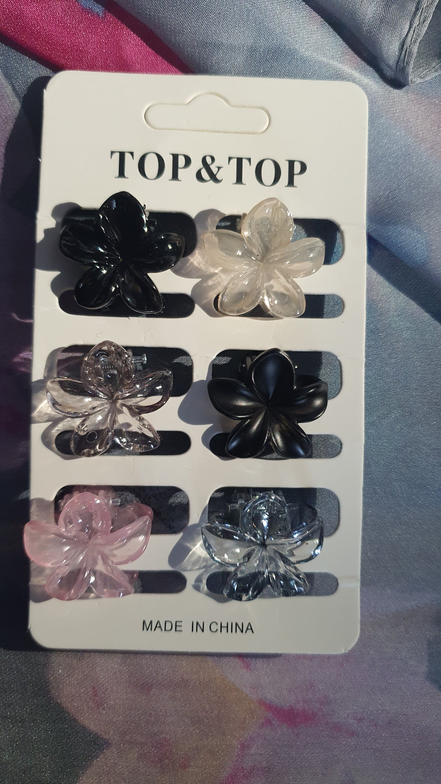 Set 6 mollettine fiore