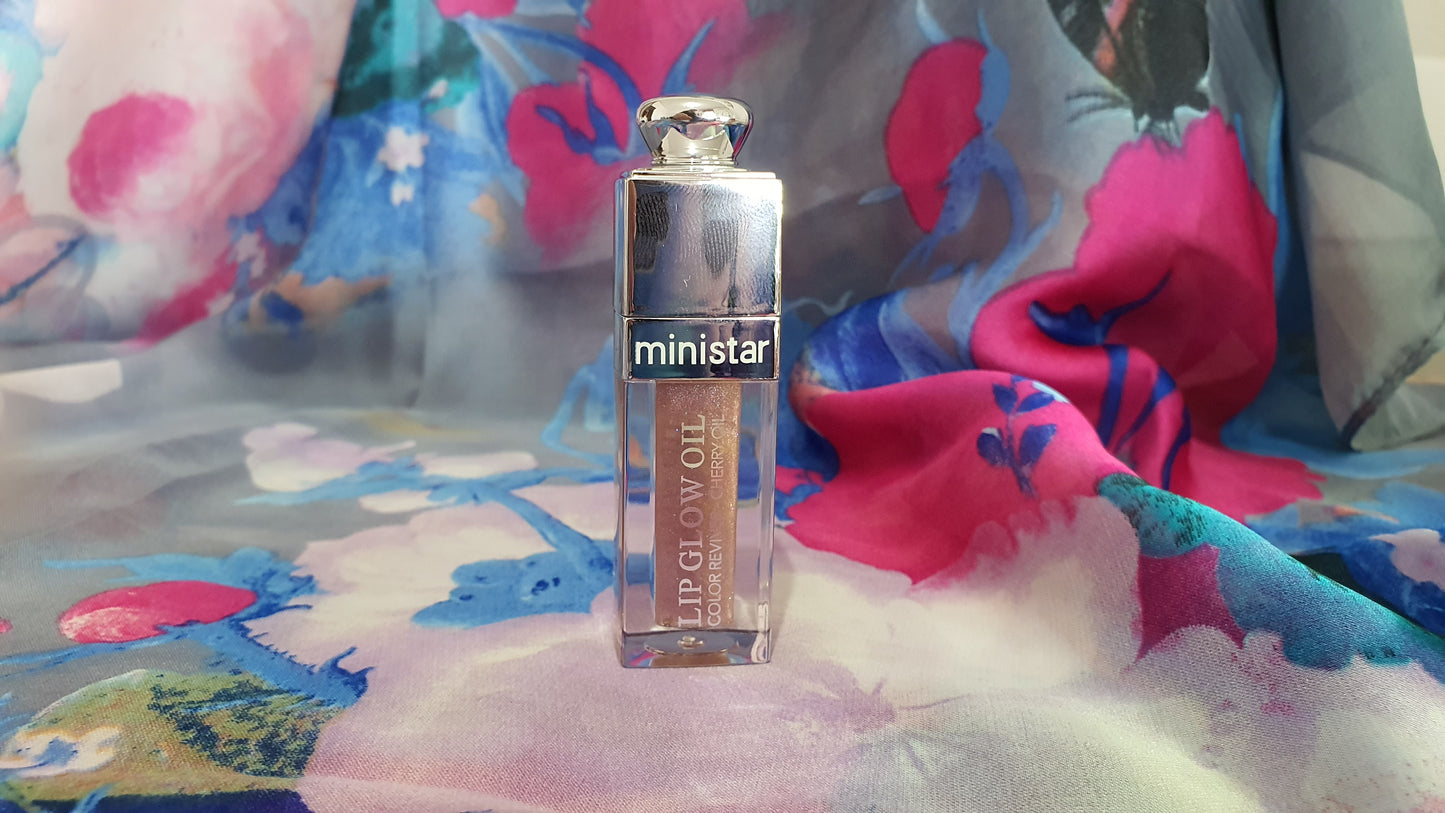 Lip glow oil della Ministar 6 colori disponibili