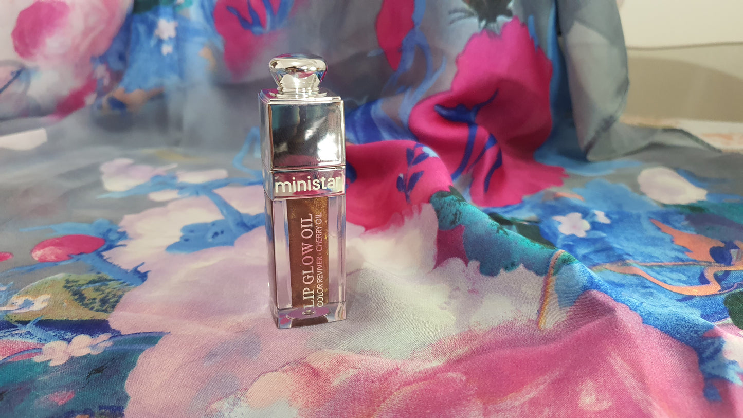 Lip glow oil della Ministar 6 colori disponibili