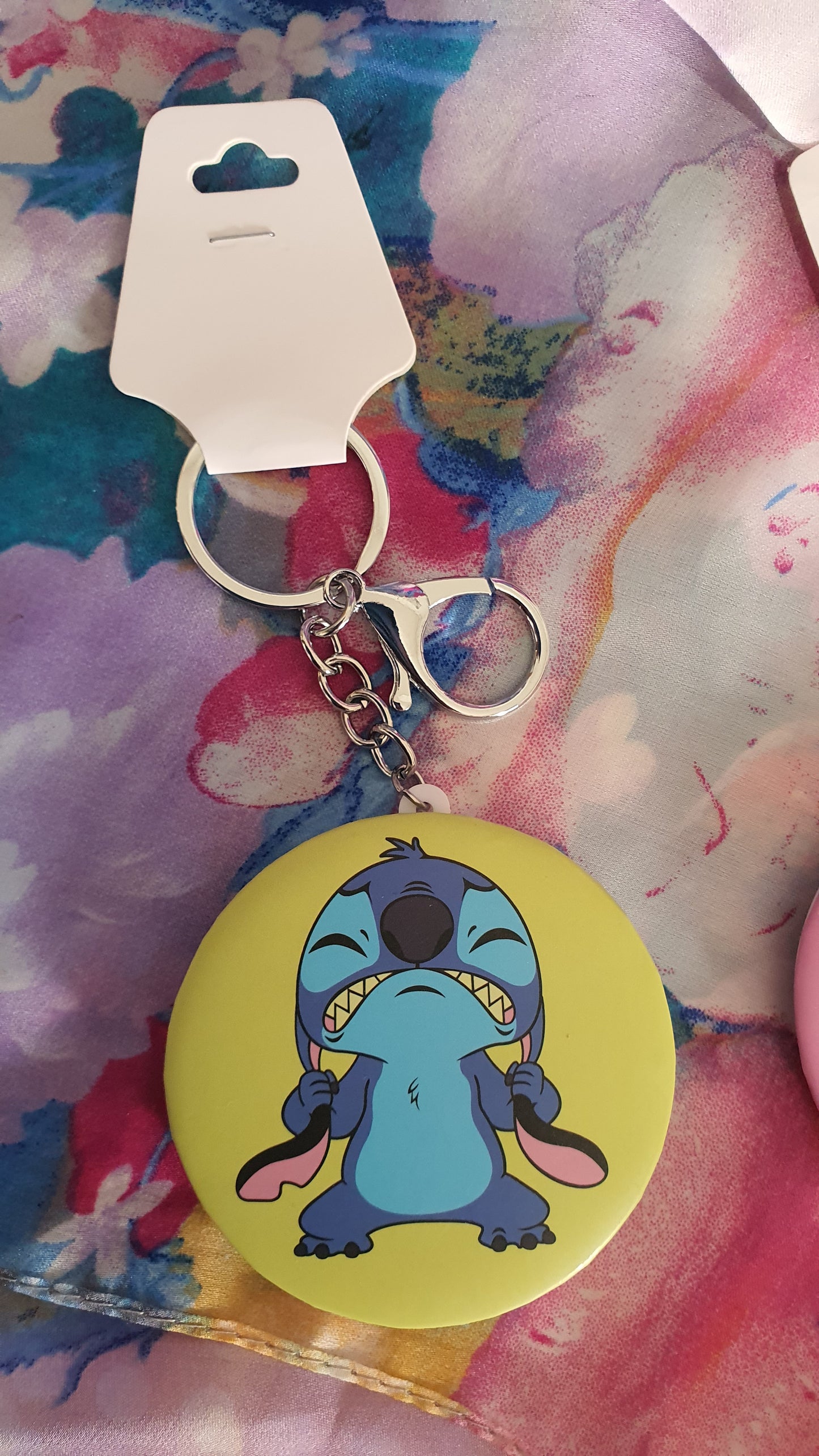 Portachiavi di Stitch con specchietto