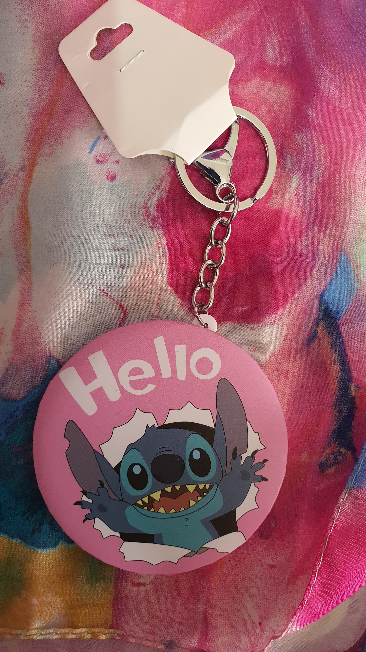 Portachiavi di Stitch con specchietto