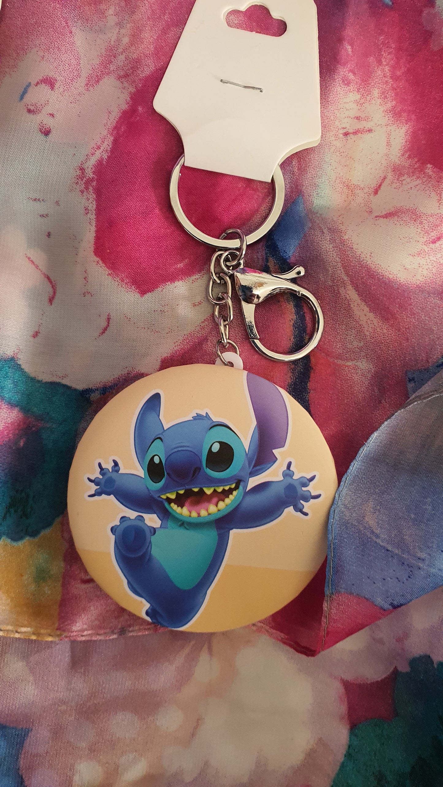Portachiavi di Stitch con specchietto
