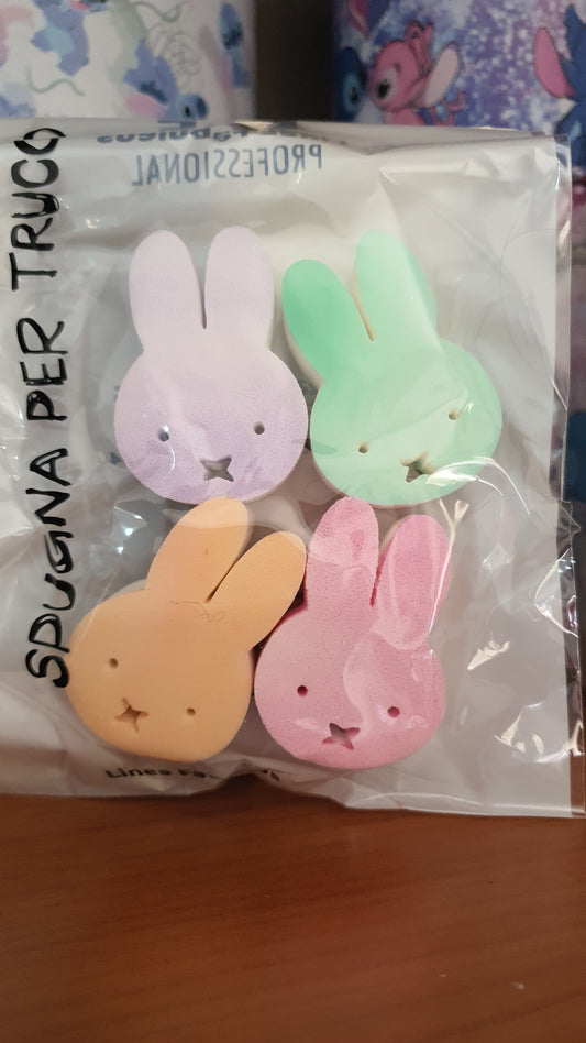 Beauty blender a forma di coniglio