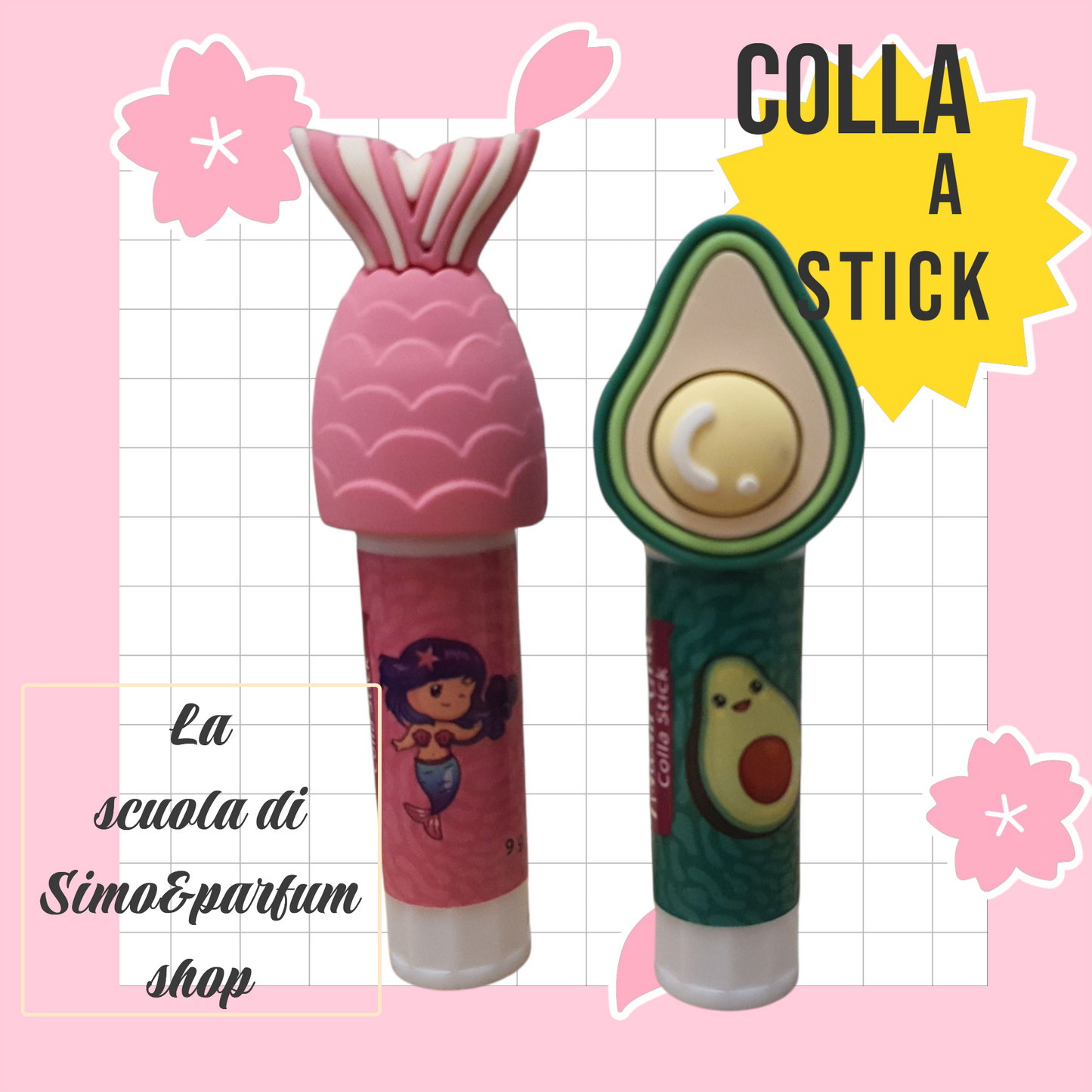 Colla a stick sirena o avocado