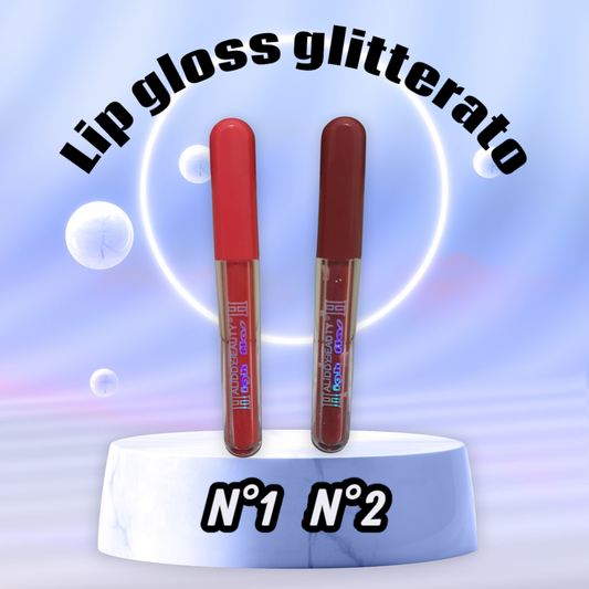 Lip gloss glitterato