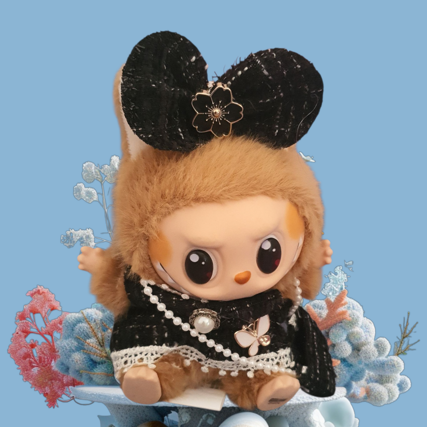 Labubu con portachiavi in 5 fantasie