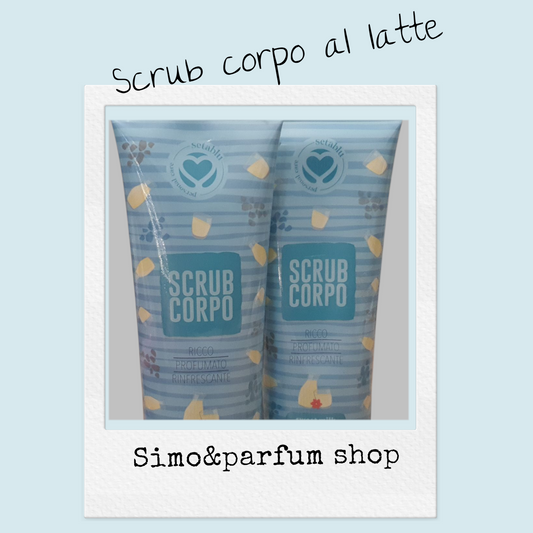 Scrub corpo al latte Setablu