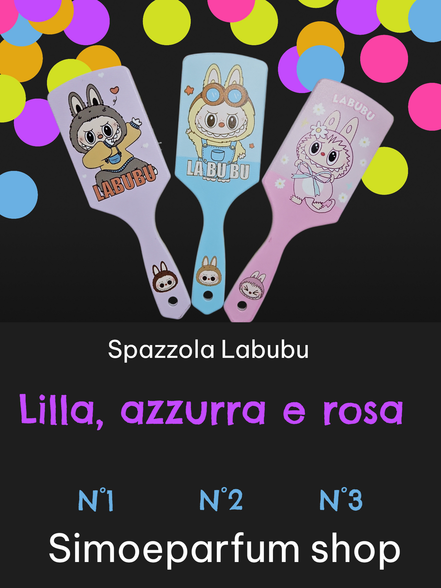 Spazzola Labubu