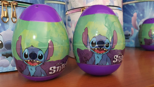 Ovetto Stitch  con 3 colori e il disegno