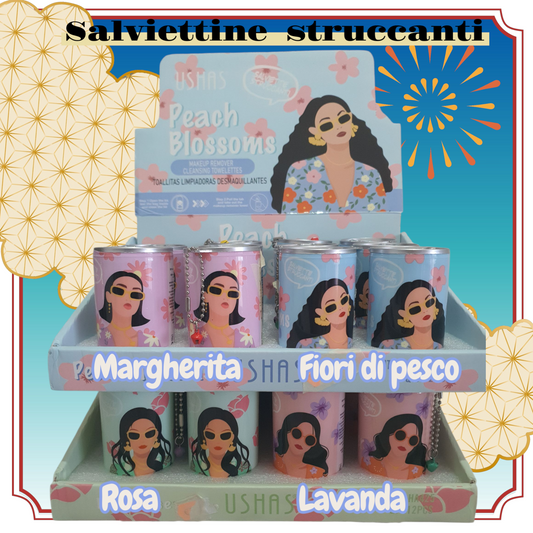 Salviettine struccanti  Ushas