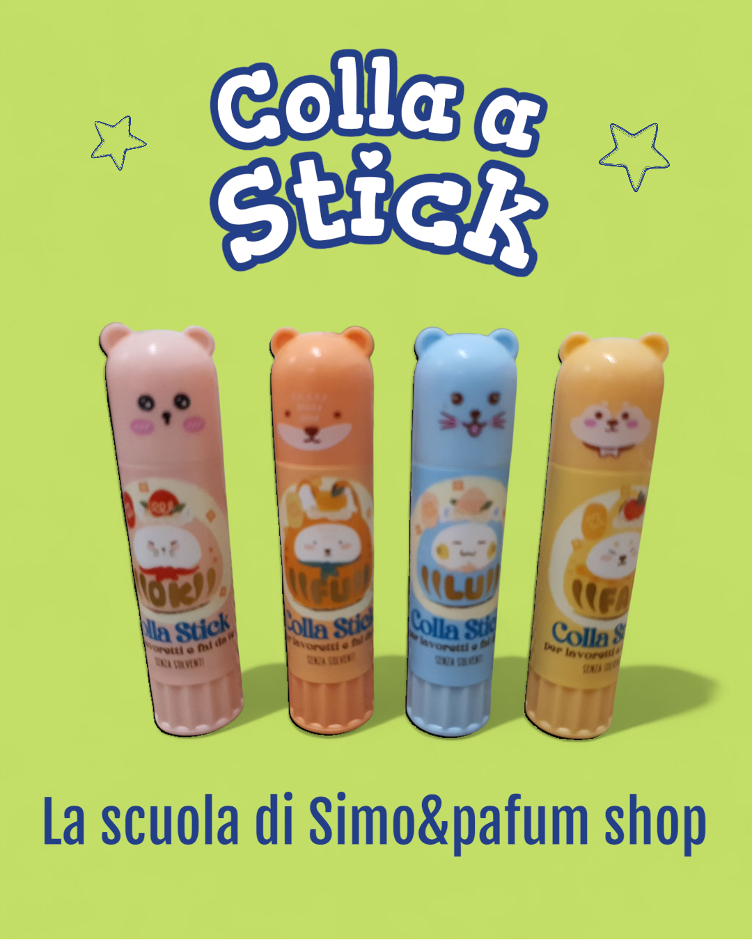 Colla kawaii con faccine animali senza solventi