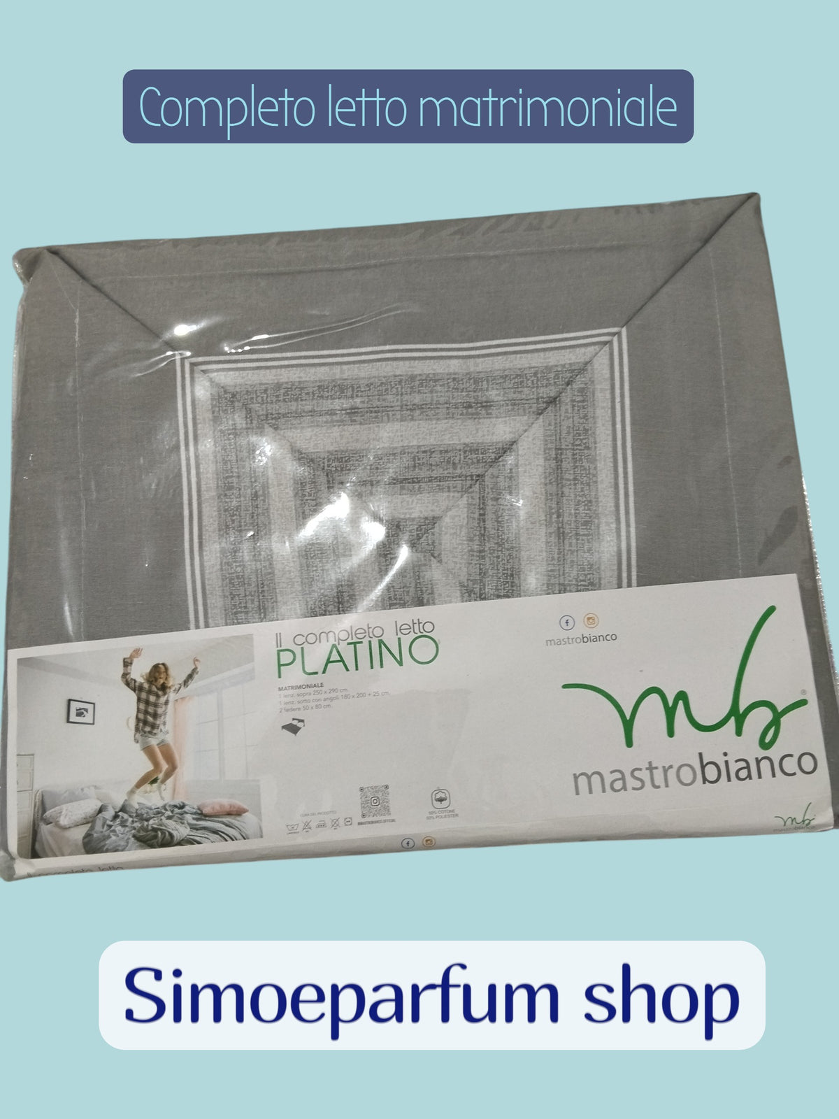 Completo letto matrimoniale