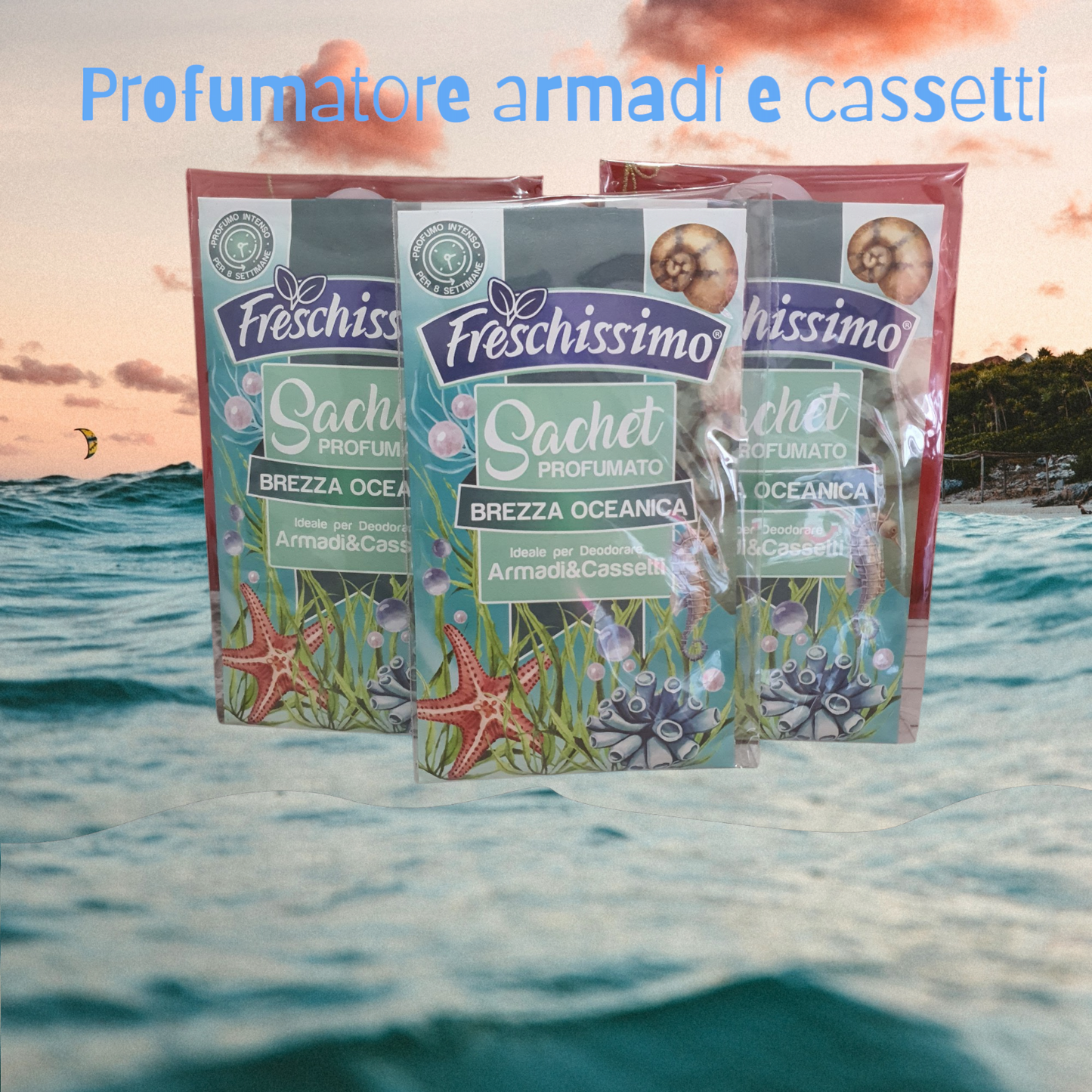 Profumatore per armadio e cassetti