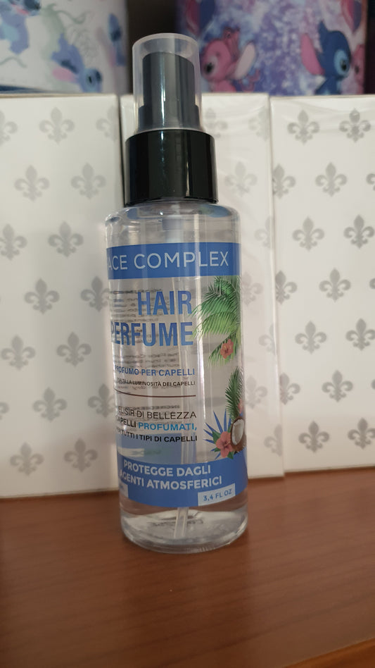 Acqua profumata al cocco per capelli