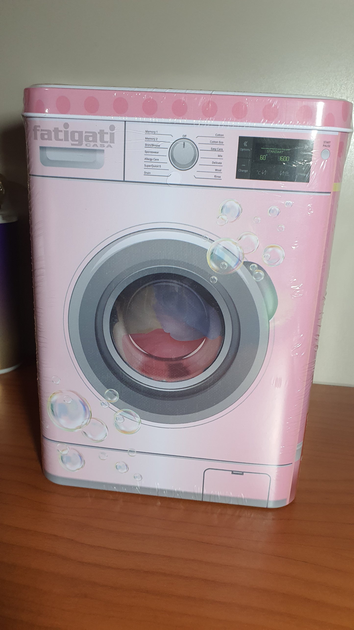 Scatole lavatrici in latta